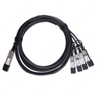 Brocade 40G-QSFP-4SFP-C1 Compatible 40G-DAC-CU QSFP+ to 4xSFP+ Active 3M (9.8ft) 30AWG Direct Attach Cables